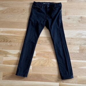 GAP boys classic black skinny jeans